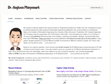 Tablet Screenshot of angkoon-phinyomark.com
